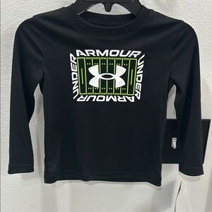 Under Armour Black Long Sleeve Shirt 3 Toddler